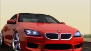 BMW M6 2013 для GTA San Andreas миниатюра 29