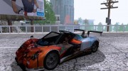 Pagani Zonda EX-R для GTA San Andreas миниатюра 8
