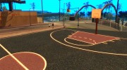 Новая баскетбольная площадка para GTA San Andreas miniatura 4
