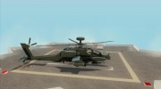 AH-64D Longbow Apache para GTA San Andreas miniatura 2