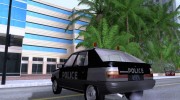 Renault 11 Police для GTA San Andreas миниатюра 3