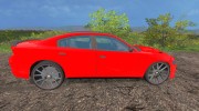 Dodge Charger Hellcat para Farming Simulator 2015 miniatura 2