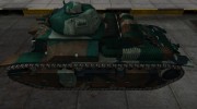 Французкий синеватый скин для D2 для World Of Tanks миниатюра 2