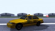 1994 Ford Crown Victoria Taxi для GTA San Andreas миниатюра 1
