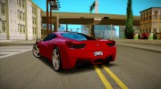 Ferrari 458 Italia F142 2010 для GTA San Andreas миниатюра 7