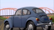 Volkswagen Beetle 1973 для GTA San Andreas миниатюра 3