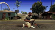 Rumble 6 Chromegun para GTA San Andreas miniatura 2