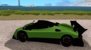 Pagani Zonda R для GTA San Andreas миниатюра 2