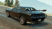 Furious 7 2015 Dodge Challenger Shaker для GTA 5 миниатюра 2
