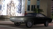 Dodge Charger 426 RT 1968 Bullitt для GTA Vice City миниатюра 18