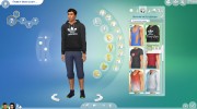 Толстовки Adidas para Sims 4 miniatura 4
