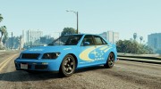 Sultan Impreza WRX STI для GTA 5 миниатюра 1