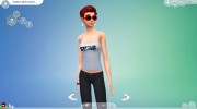 Swag girl для Sims 4 миниатюра 5