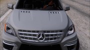 Mercedes-Benz ML 63 AMG 2014 для GTA San Andreas миниатюра 17