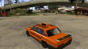 ВАЗ 2106 Такси тюнинг для GTA San Andreas миниатюра 3