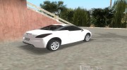 Peugeot RCZ для GTA Vice City миниатюра 3