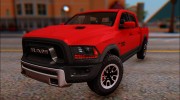 Dodge Ram Rebel 2017 for GTA San Andreas miniature 1