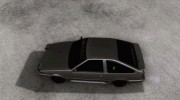 Toyota AE86 JDM para GTA San Andreas miniatura 2