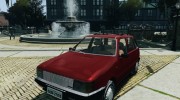 Fiat Uno 70SX 1989-1993 для GTA 4 миниатюра 1