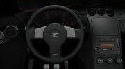 2003 Nissan 350Z [Z33] для GTA San Andreas миниатюра 18