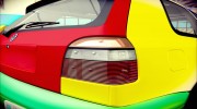 VW Golf MK3 Harlequin Design для GTA San Andreas миниатюра 3