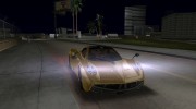 Pagani Huayra TT Black Revel for GTA Vice City miniature 3