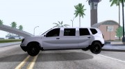 Dacia Duster Limo para GTA San Andreas miniatura 3