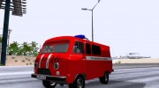 УАЗ-3909 Пожарная служба для GTA San Andreas миниатюра 1