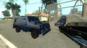 S.W.A.T. и FBI Truck ездят по улицам для GTA San Andreas миниатюра 1