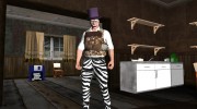 Парень в гриме клоуна из GTA V Online para GTA San Andreas miniatura 3