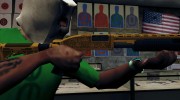 GTA V Pump Shotgun (Новый камуфляж Lowrider DLC) para GTA San Andreas miniatura 4