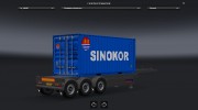 Trailer Pack Container V1.22 для Euro Truck Simulator 2 миниатюра 7