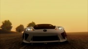 Lexus LFA para GTA San Andreas miniatura 4