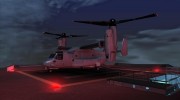 MV-22 Osprey для GTA San Andreas миниатюра 2