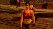 GTA Online Female Biker DLC для GTA San Andreas миниатюра 1