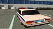 ВАЗ-2107 Полиция Города Ярославль для GTA San Andreas миниатюра 3