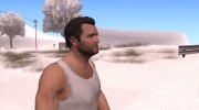 Skin HD GTA V Michael De Santa (Exiled) for GTA San Andreas miniature 4