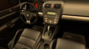 Volkswagen Golf Mk5 GTI для GTA San Andreas миниатюра 10
