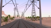 Новая железная дорога para GTA San Andreas miniatura 1
