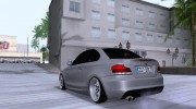 BMW 135i для GTA San Andreas миниатюра 2