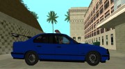 BMW M5 POLICE para GTA San Andreas miniatura 4