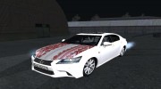 Lexus GS350 Украинец для GTA San Andreas миниатюра 2