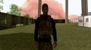 Гас из Call of Duty 4 для GTA San Andreas миниатюра 1