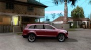 Audi Q7 TDI Stock for GTA San Andreas miniature 5