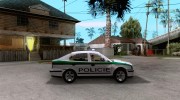 Skoda Octavia Police CZ для GTA San Andreas миниатюра 5