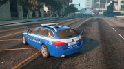 BMW 525 Polizia для GTA 5 миниатюра 2