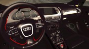 Audi S4 2010 для GTA San Andreas миниатюра 6