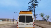 Бус Gamemodding Sprinter для GTA San Andreas миниатюра 6