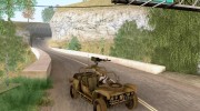 FAV Buggy из Battlefield 2 for GTA San Andreas miniature 4