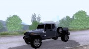 Jeep Gladiator para GTA San Andreas miniatura 4